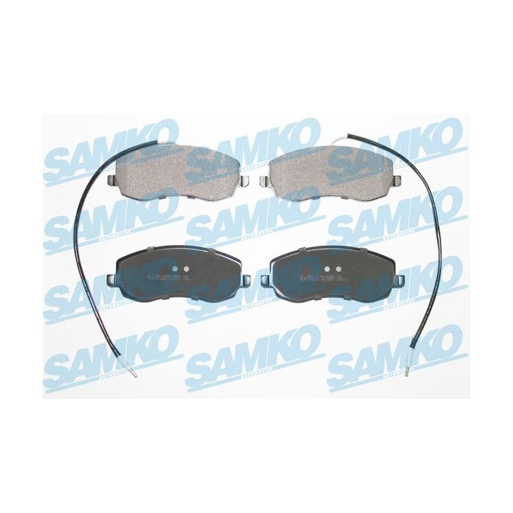 Stabdžių trinkelių rinkinys, diskinis stabdys SAMKO 5SP1557