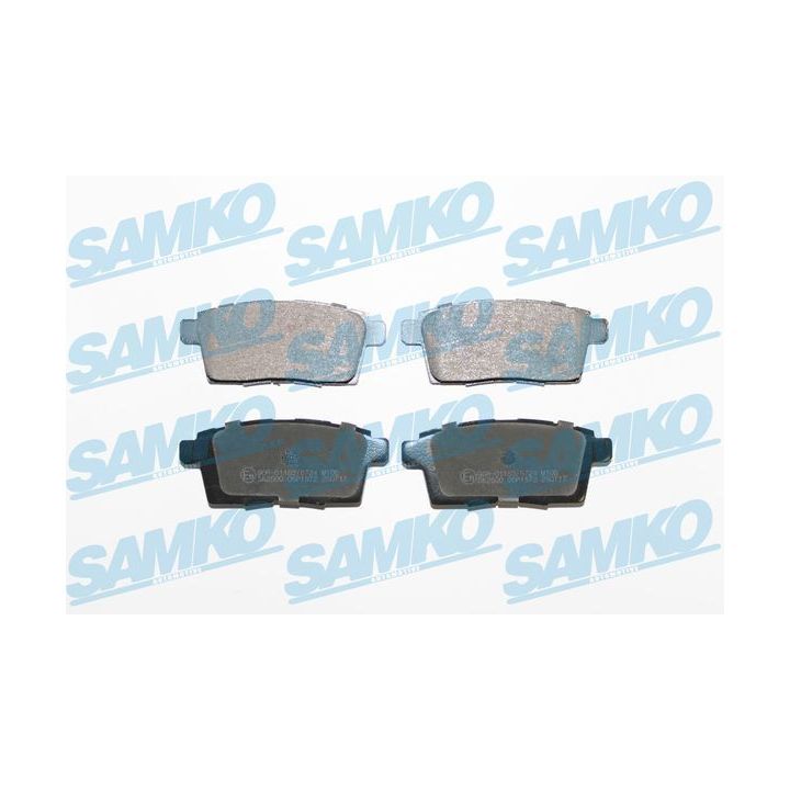 Stabdžių trinkelių rinkinys, diskinis stabdys SAMKO 5SP1572