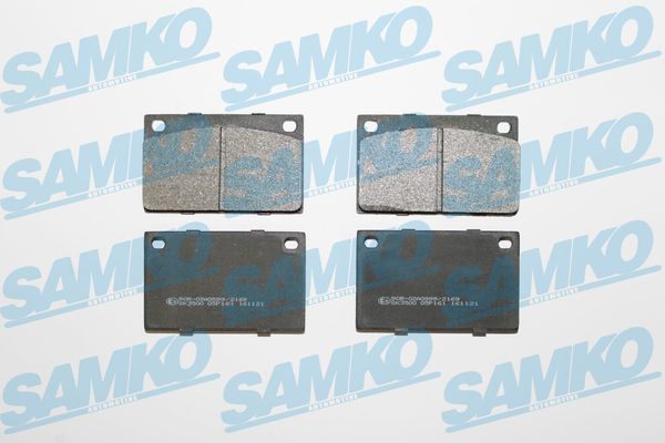 Stabdžių trinkelių rinkinys, diskinis stabdys SAMKO 5SP161