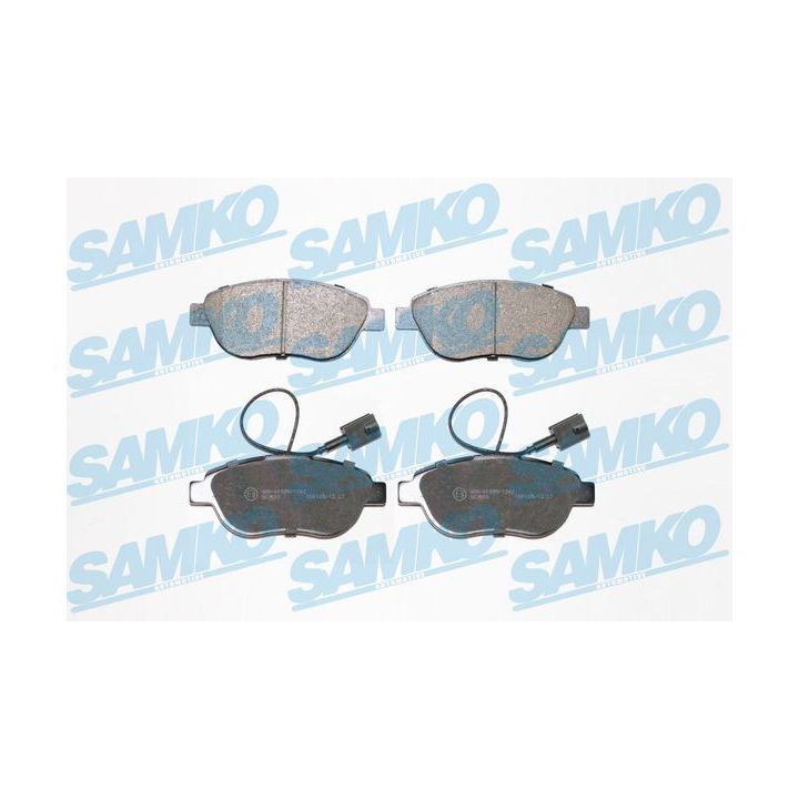 Stabdžių trinkelių rinkinys, diskinis stabdys SAMKO 5SP1657
