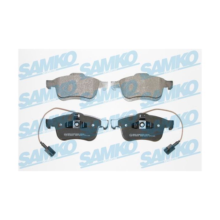 Stabdžių trinkelių rinkinys, diskinis stabdys SAMKO 5SP1674