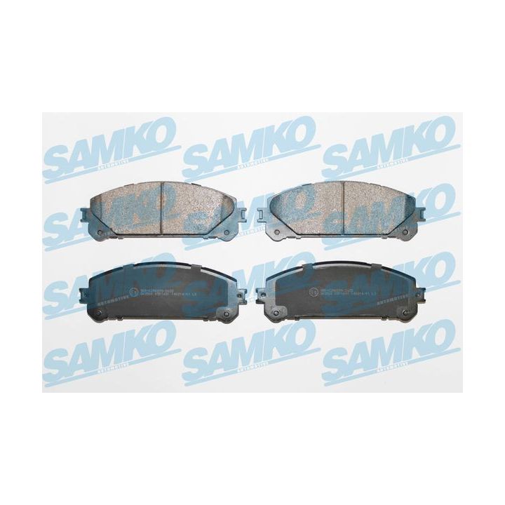 Stabdžių trinkelių rinkinys, diskinis stabdys SAMKO 5SP1691