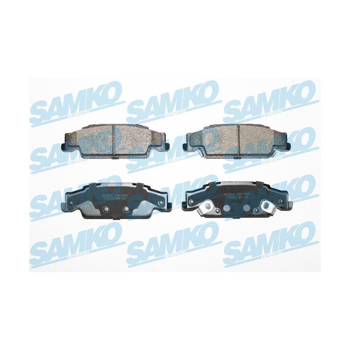 Stabdžių trinkelių rinkinys, diskinis stabdys SAMKO 5SP1705