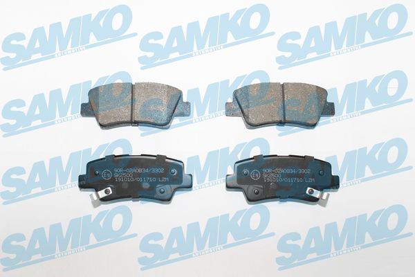 Stabdžių trinkelių rinkinys, diskinis stabdys SAMKO 5SP1710