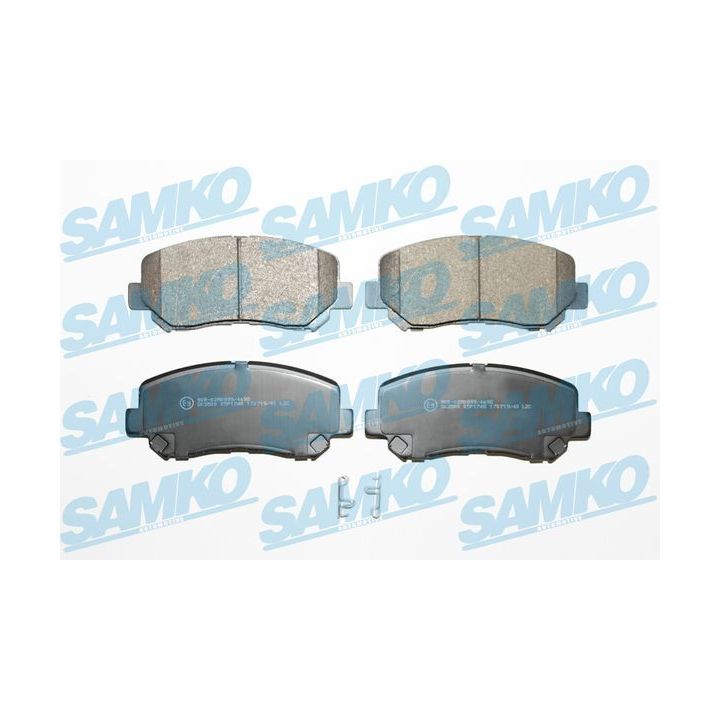Stabdžių trinkelių rinkinys, diskinis stabdys SAMKO 5SP1748