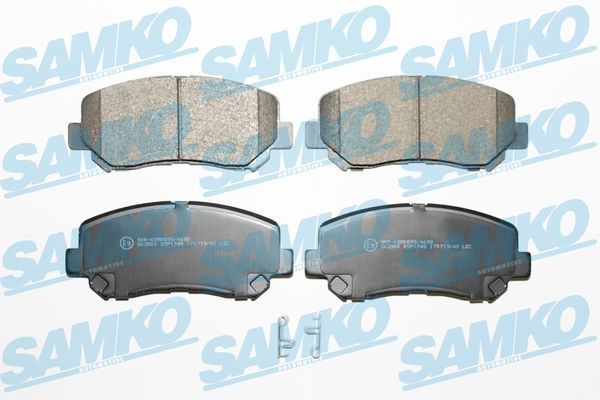 Stabdžių trinkelių rinkinys, diskinis stabdys SAMKO 5SP1748