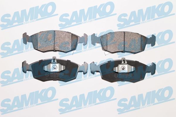 Stabdžių trinkelių rinkinys, diskinis stabdys SAMKO 5SP1766