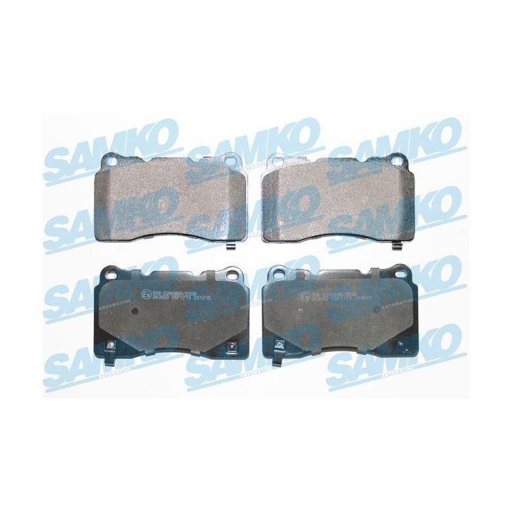 Stabdžių trinkelių rinkinys, diskinis stabdys SAMKO 5SP1773