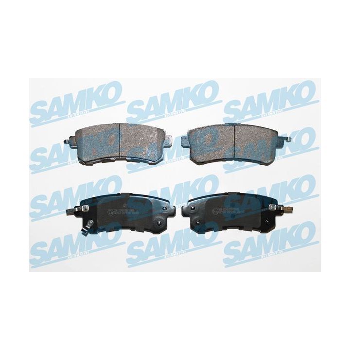 Stabdžių trinkelių rinkinys, diskinis stabdys SAMKO 5SP1798