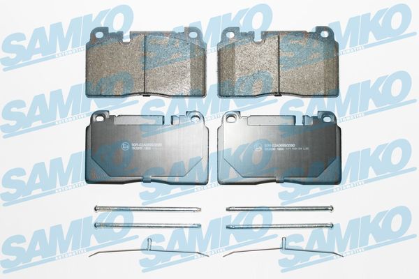 Stabdžių trinkelių rinkinys, diskinis stabdys SAMKO 5SP1804