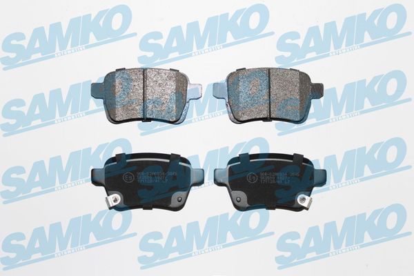 Stabdžių trinkelių rinkinys, diskinis stabdys SAMKO 5SP1827