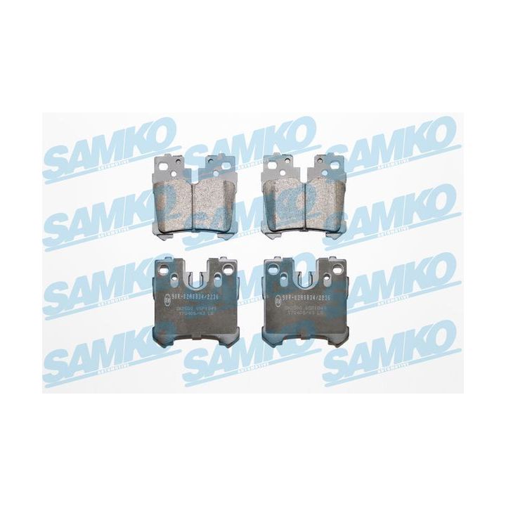 Stabdžių trinkelių rinkinys, diskinis stabdys SAMKO 5SP1849