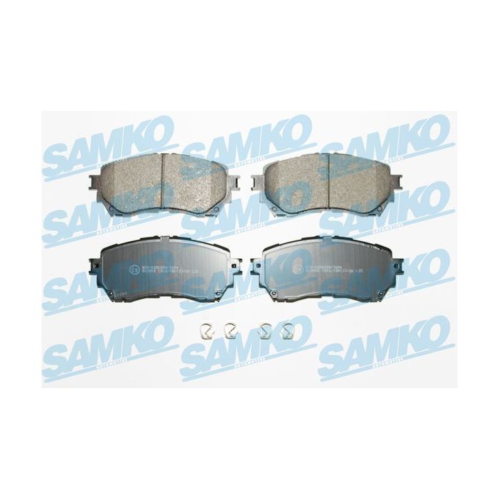 Stabdžių trinkelių rinkinys, diskinis stabdys SAMKO 5SP1916