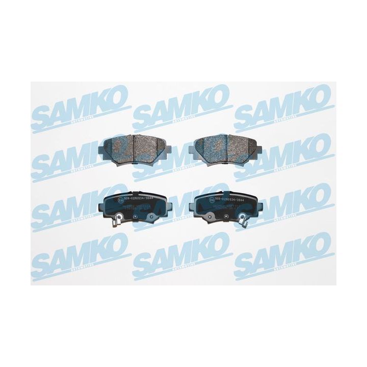 Stabdžių trinkelių rinkinys, diskinis stabdys SAMKO 5SP1918