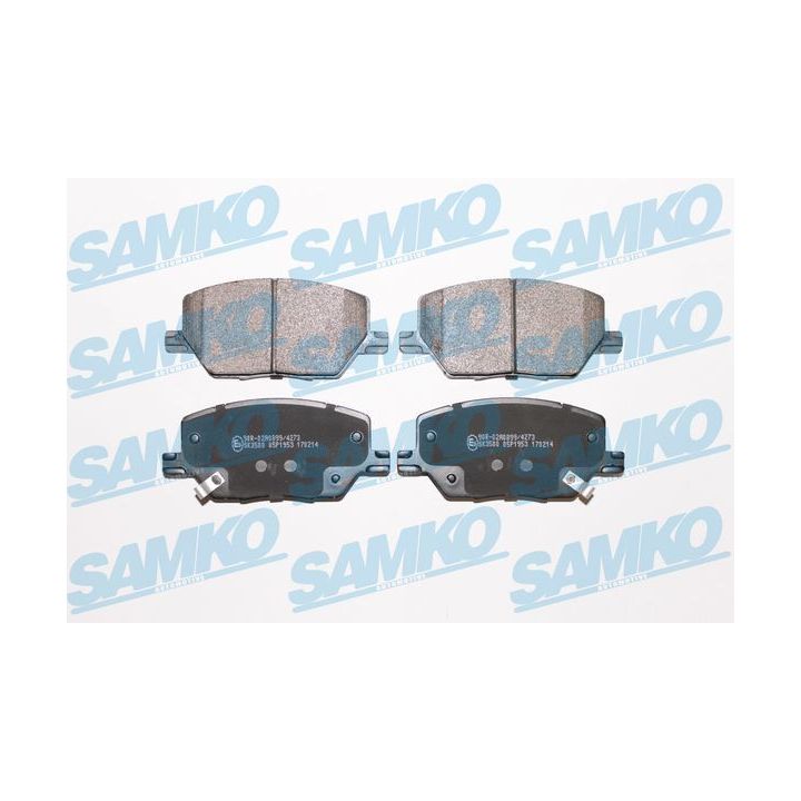 Stabdžių trinkelių rinkinys, diskinis stabdys SAMKO 5SP1953