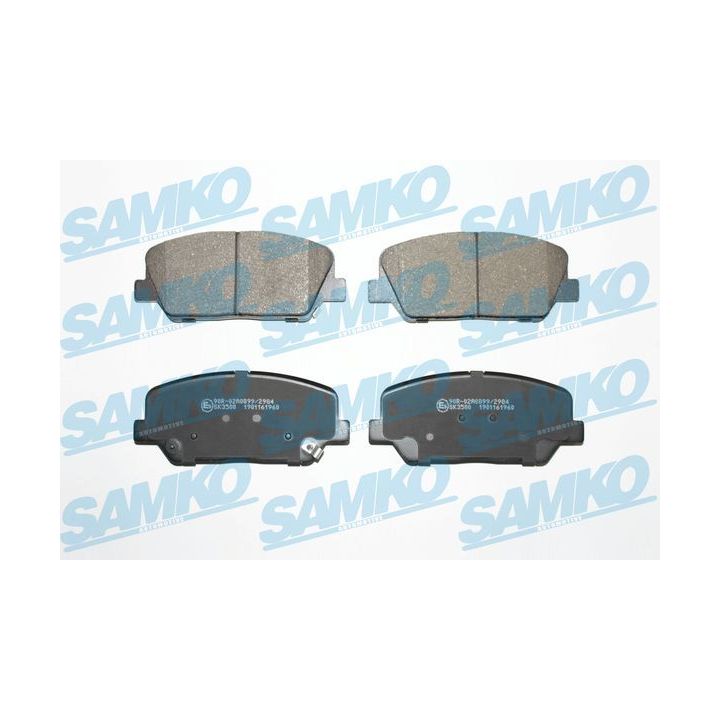 Stabdžių trinkelių rinkinys, diskinis stabdys SAMKO 5SP1960