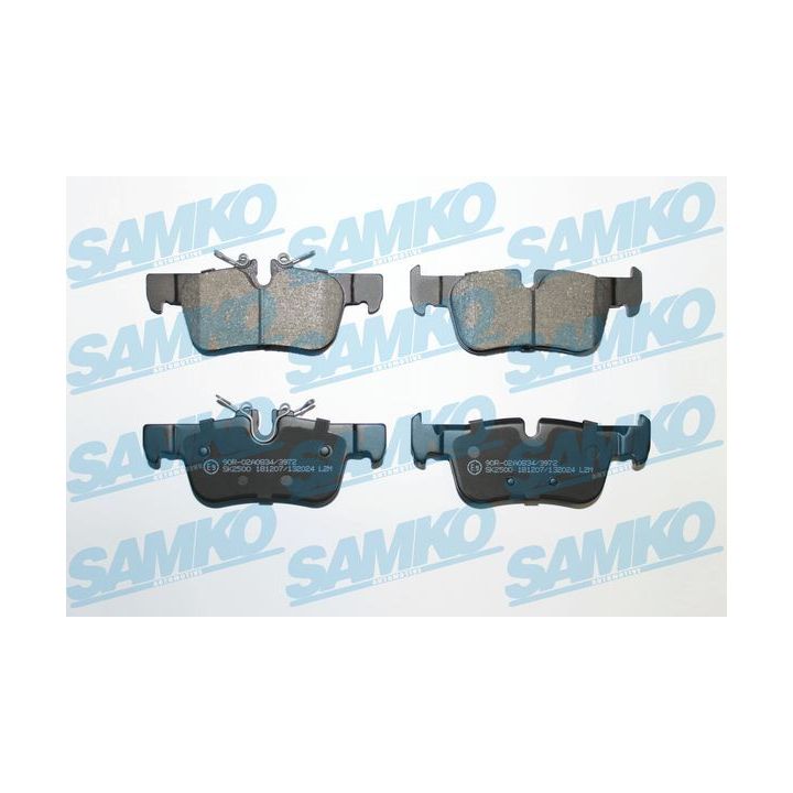 Stabdžių trinkelių rinkinys, diskinis stabdys SAMKO 5SP2024