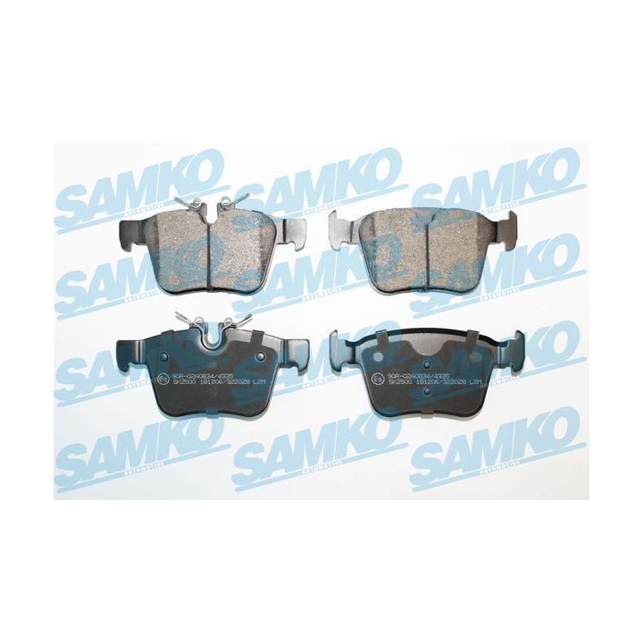 Stabdžių trinkelių rinkinys, diskinis stabdys SAMKO 5SP2028