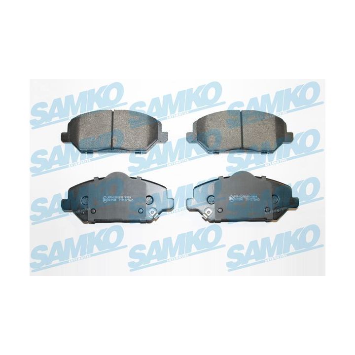 Stabdžių trinkelių rinkinys, diskinis stabdys SAMKO 5SP2065