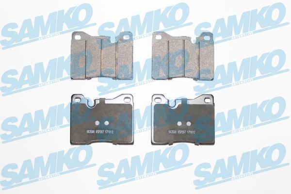 Stabdžių trinkelių rinkinys, diskinis stabdys SAMKO 5SP207