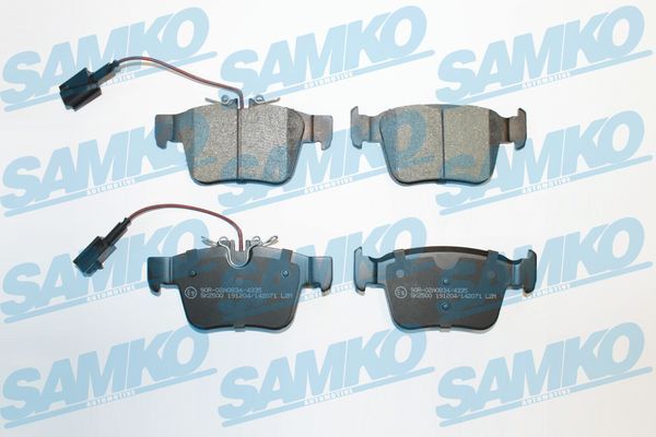 Stabdžių trinkelių rinkinys, diskinis stabdys SAMKO 5SP2071