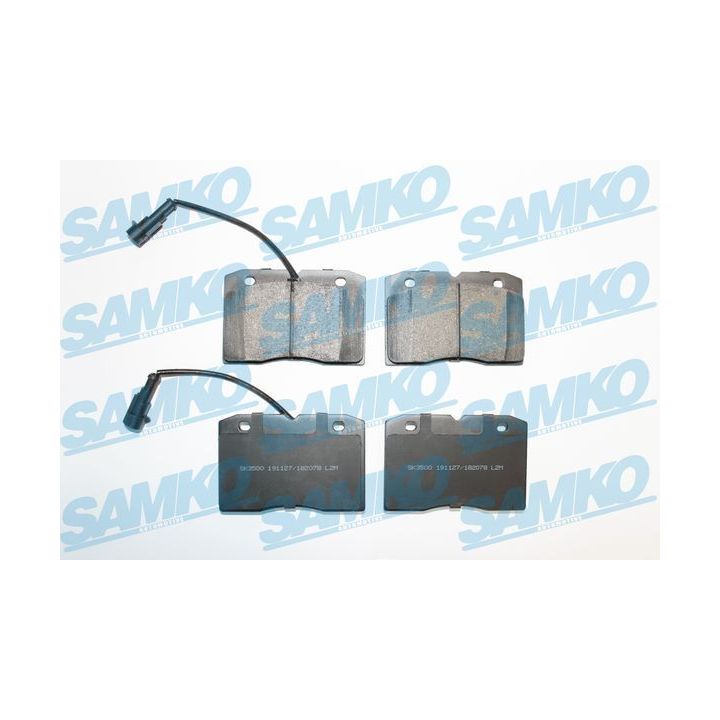 Stabdžių trinkelių rinkinys, diskinis stabdys SAMKO 5SP2078