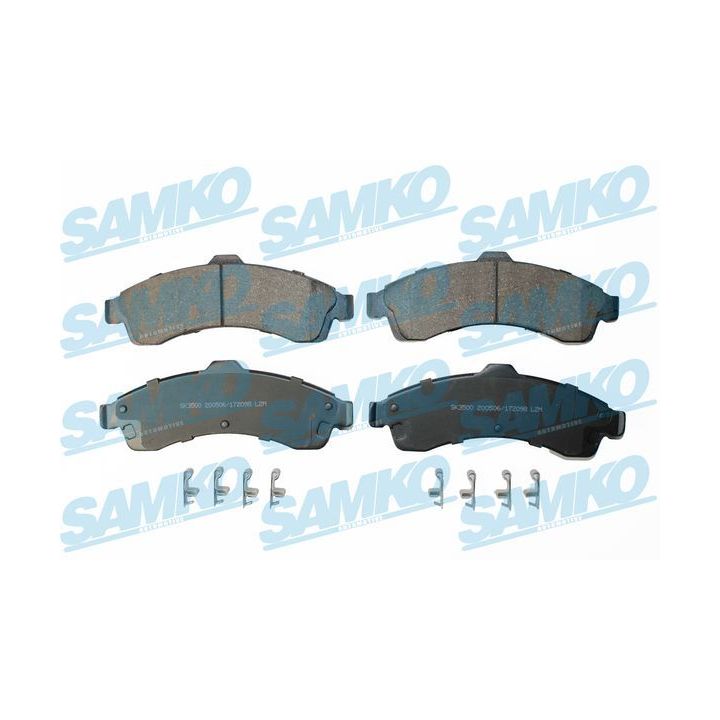 Stabdžių trinkelių rinkinys, diskinis stabdys SAMKO 5SP2098