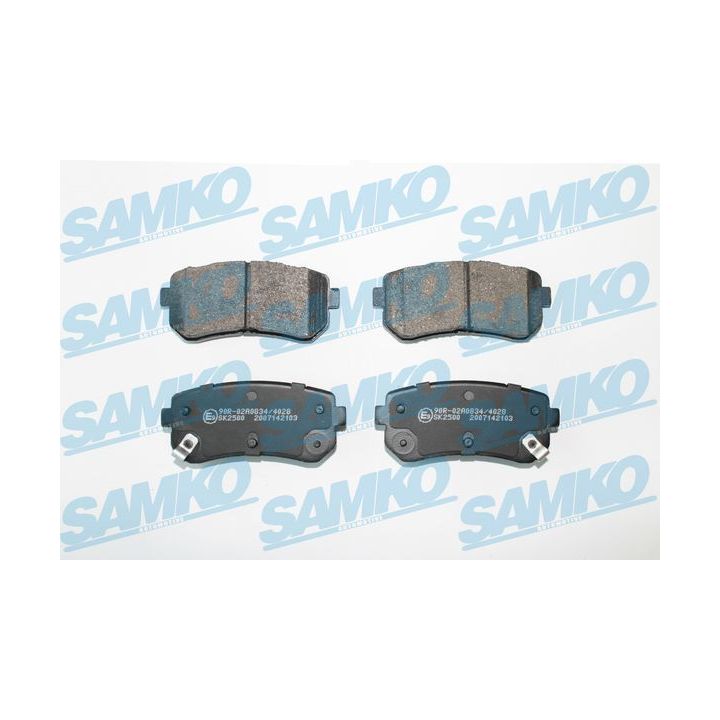 Stabdžių trinkelių rinkinys, diskinis stabdys SAMKO 5SP2103