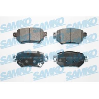 Stabdžių trinkelių rinkinys, diskinis stabdys SAMKO 5SP2109