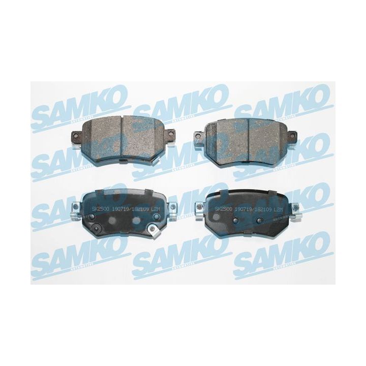 Stabdžių trinkelių rinkinys, diskinis stabdys SAMKO 5SP2109