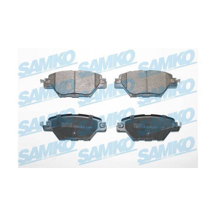 Stabdžių trinkelių rinkinys, diskinis stabdys SAMKO 5SP2110