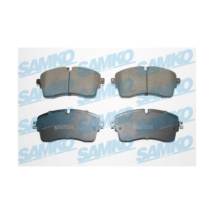 Stabdžių trinkelių rinkinys, diskinis stabdys SAMKO 5SP2128