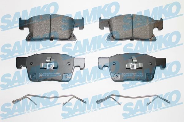 Stabdžių trinkelių rinkinys, diskinis stabdys SAMKO 5SP2129K