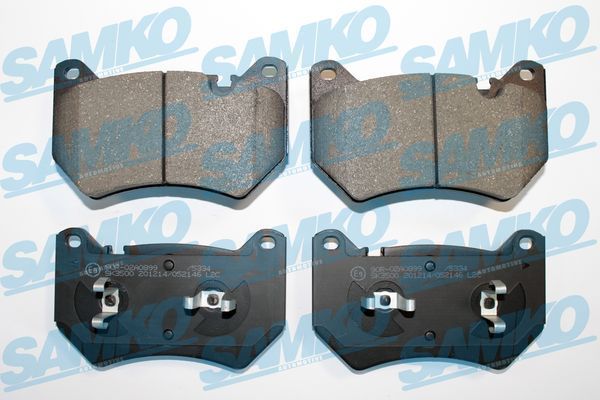 Stabdžių trinkelių rinkinys, diskinis stabdys SAMKO 5SP2146
