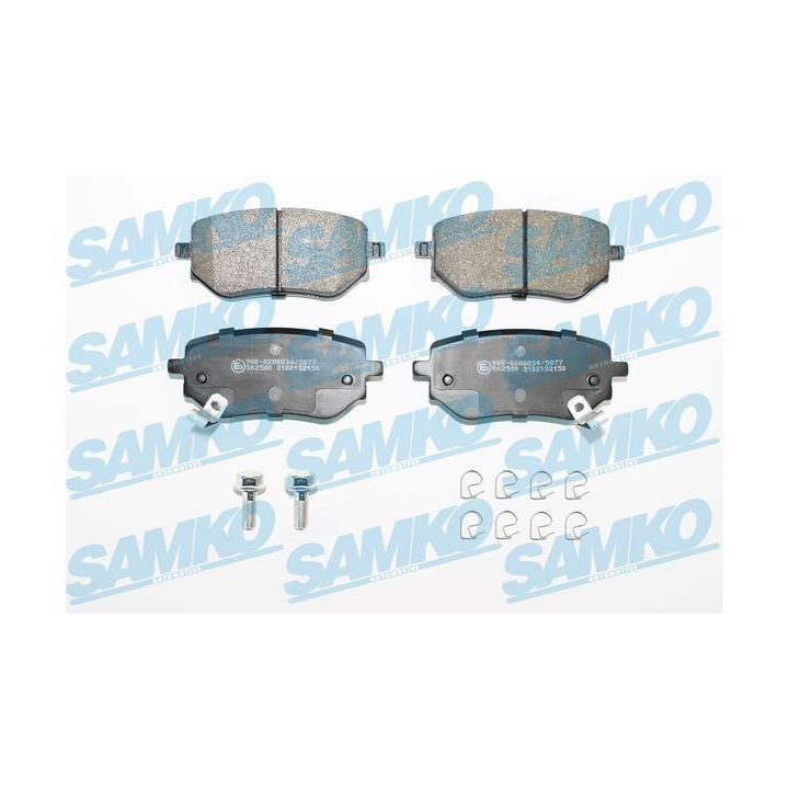 Stabdžių trinkelių rinkinys, diskinis stabdys SAMKO 5SP2150