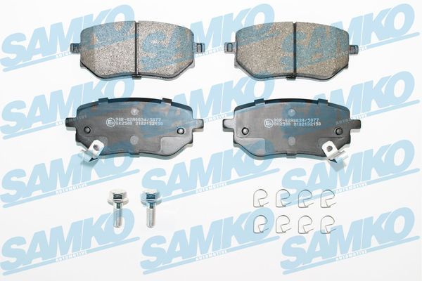 Stabdžių trinkelių rinkinys, diskinis stabdys SAMKO 5SP2150