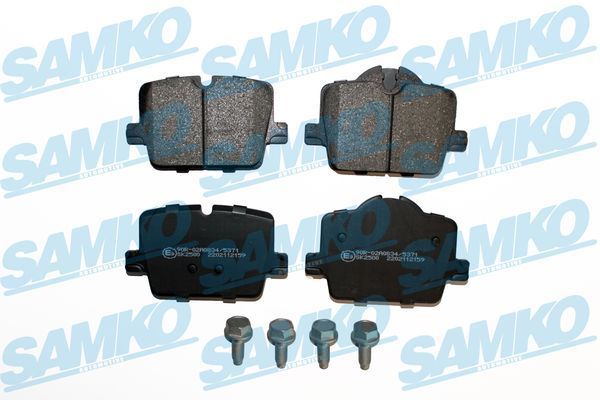 Stabdžių trinkelių rinkinys, diskinis stabdys SAMKO 5SP2159