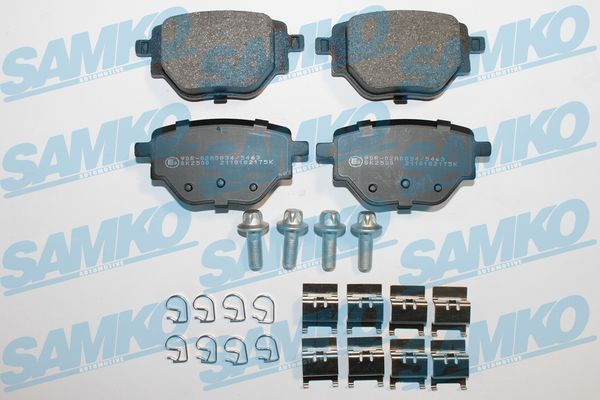 Stabdžių trinkelių rinkinys, diskinis stabdys SAMKO 5SP2175K