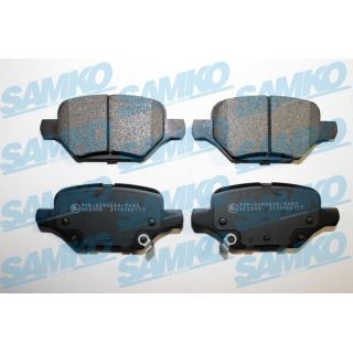 Stabdžių trinkelių rinkinys, diskinis stabdys SAMKO 5SP2177