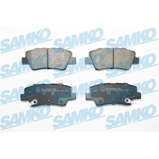 Stabdžių trinkelių rinkinys, diskinis stabdys SAMKO 5SP2181