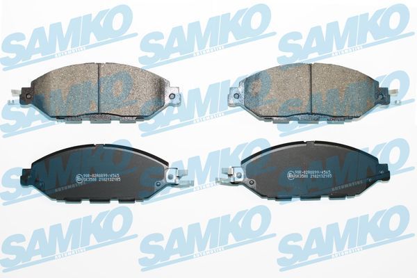 Stabdžių trinkelių rinkinys, diskinis stabdys SAMKO 5SP2185