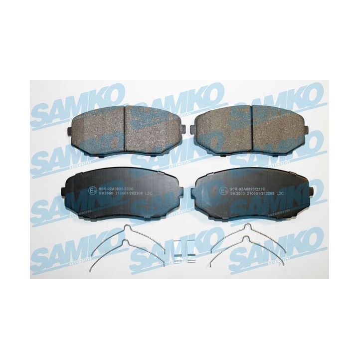 Stabdžių trinkelių rinkinys, diskinis stabdys SAMKO 5SP2208