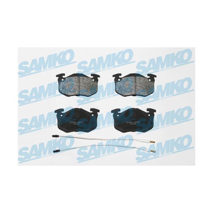 Stabdžių trinkelių rinkinys, diskinis stabdys SAMKO 5SP231