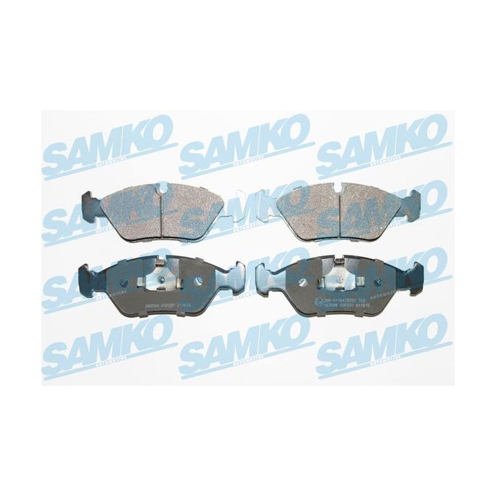 Stabdžių trinkelių rinkinys, diskinis stabdys SAMKO 5SP237