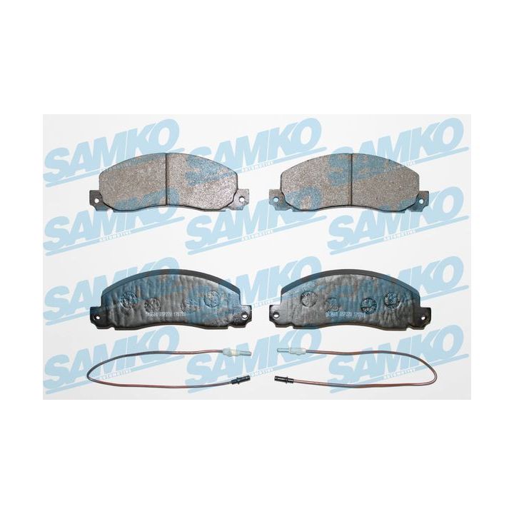 Stabdžių trinkelių rinkinys, diskinis stabdys SAMKO 5SP278