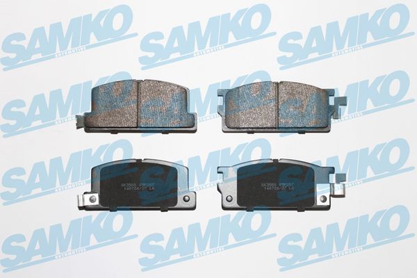 Stabdžių trinkelių rinkinys, diskinis stabdys SAMKO 5SP287