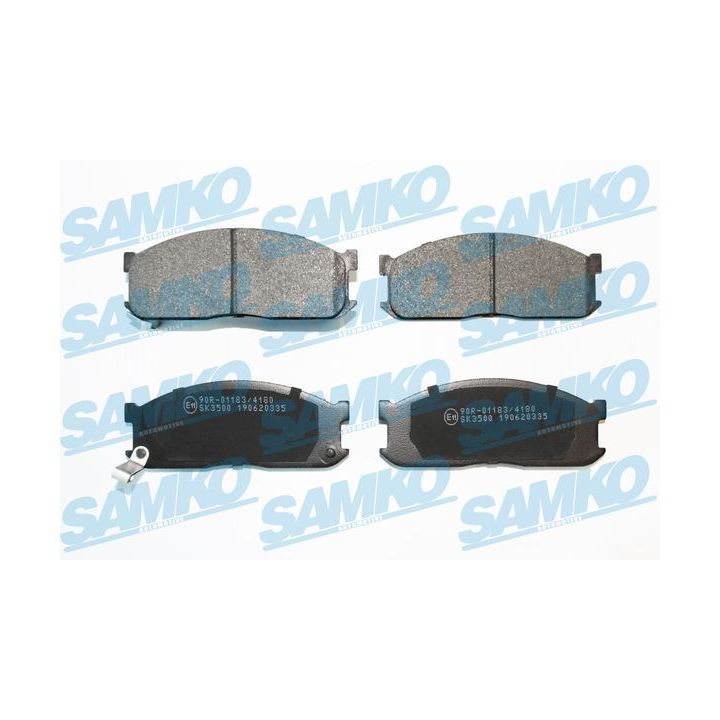 Stabdžių trinkelių rinkinys, diskinis stabdys SAMKO 5SP335