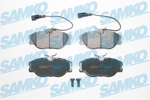 Stabdžių trinkelių rinkinys, diskinis stabdys SAMKO 5SP344