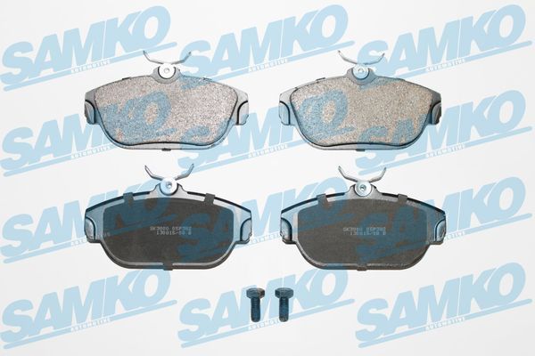 Stabdžių trinkelių rinkinys, diskinis stabdys SAMKO 5SP382