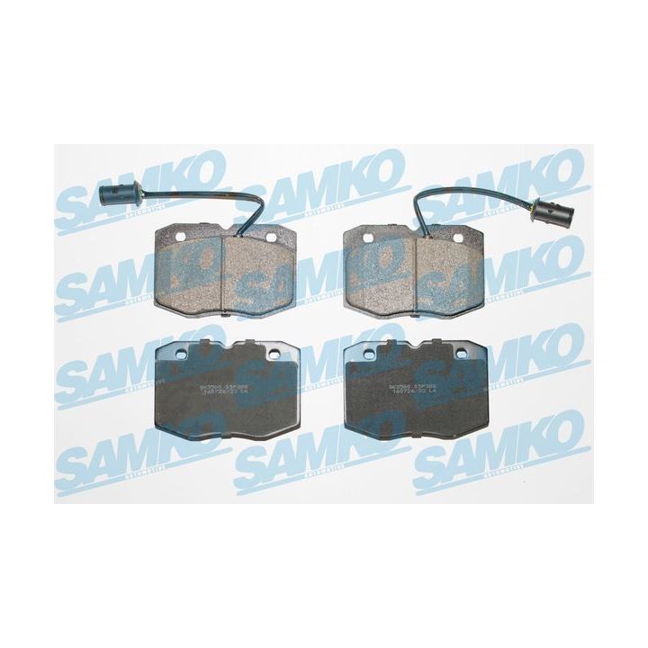 Stabdžių trinkelių rinkinys, diskinis stabdys SAMKO 5SP388